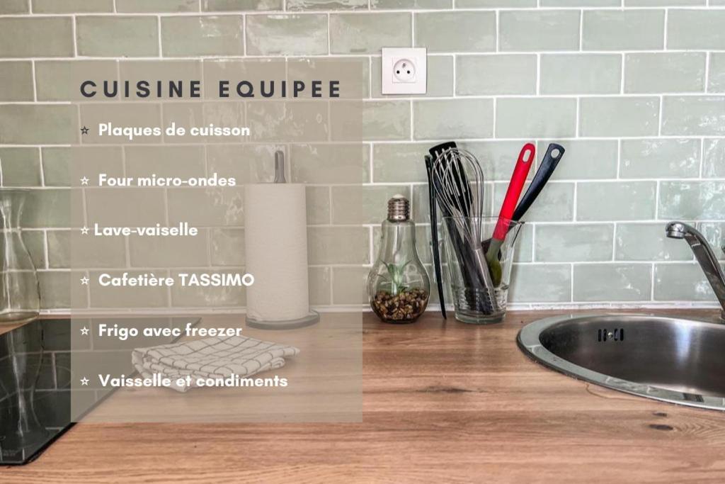 Le Gite 3 - Studio Confort, 10Min Golfech Malause Екстер'єр фото
